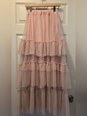 ASTRID Tulle Maxi Skirt Size XS